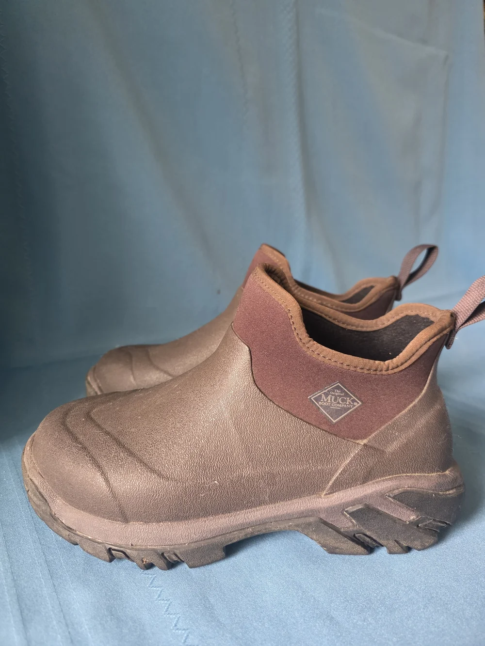 Muck Boot Company Men’s 7 / Women’s 8–8.5 Rubber Slip‑On Outdoor Boots Brown Uni